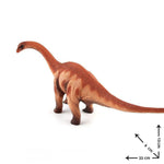 Dinosaure Figurine Diplodocus orange