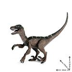 Dinosaures figurine Vélociraptor marron