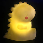 Lampe dinosaure jaune enfant