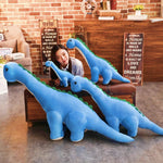 Peluche Dinosaure <br/> XXL Diplodocus Bleu