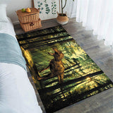 Tapis Dinosaure Chasse chambre