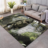 Tapis Dinosaure Grandes Dents salon