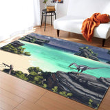 Tapis Dinosaure Océan