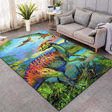 Tapis Dinosaure Parasaurolophus design