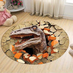 Tapis dinosaure amusant enfant