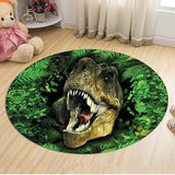 tapis dinosaure foret